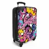 Girly graffiti Koffer - NBS - Handbagage middel -productfoto_3d