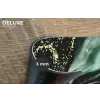 Marmerlook - Goud - Groen - Glitter - Design - Marmer Placemat vinyl groot -closeup