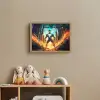 Superhelden - Kinderen - Jongens Light Box met batterij (Wandlamp kind) middel -sfeer2_kind