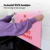 Roze - Zon - Quote Inductie beschemer met haakjes middel -ky-ophangen-nl