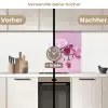 Bloemen - Orchidee - Roze keuken achterwand 2 middel -voor-na2_DE