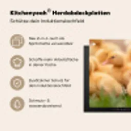 Pijltje - Eend - Natuur - Geel Inductie beschemer met haakjes klein -ky-usp-de