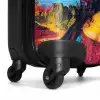 Kleurrijke Mona Lisa in graffiti stijl Koffer - NBS - Handbagage middel -wiel