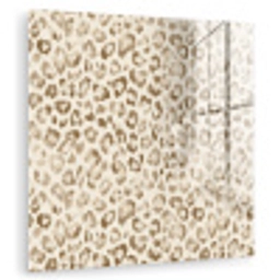 Luipaard - Klassiek - Beige plexiglas 5mm klein 11 -zzzproduct_nieuw