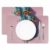 Sneakers - Veters - Kleurrijk - Schaduw Placemat vinyl groot -zzsfeer2_Kitchenyeah-website