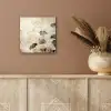 Bloemen - Japandi - Wabi sabi aluminium wit klein -sfeer4