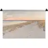 Kustlijn - Horizon - Hek Wandkleed katoen klein -zz3d
