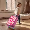 Roze bloemen Kinderkoffer - Roze klein -sfeer1