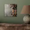 Winter - Kerst - Beton - Gingerbread man aluminium wit klein -sfeer2