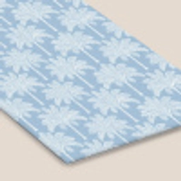 Palmboom - Modern - Blauw fotolijst zwart zonder passe partout klein 224 -zsfeer6