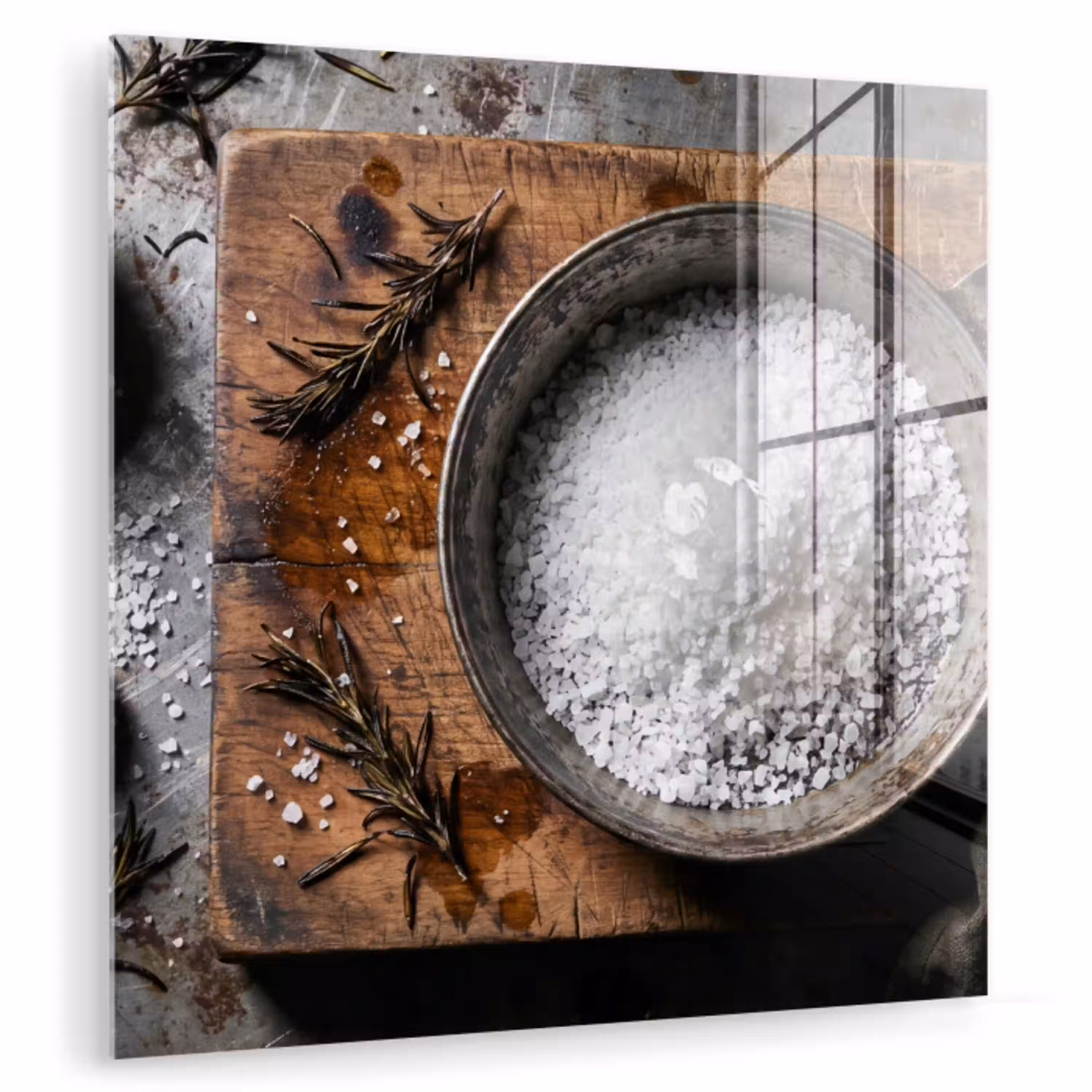 Zout - Keuken - Rustiek plexiglas 5mm klein -zzzproduct_nieuw