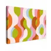 Abstract - Vormen - Roze canvas 2cm klein -z3d