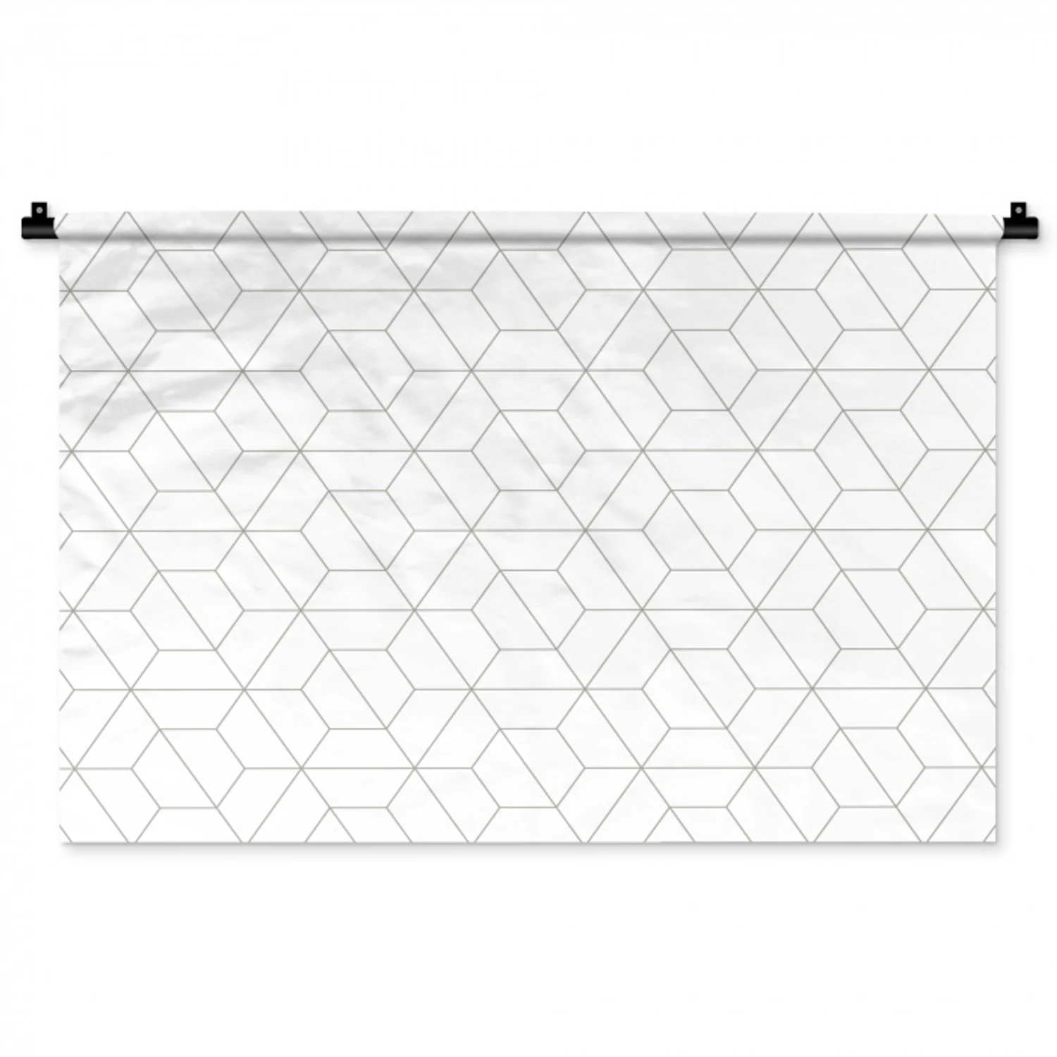 Geometrie - Lijn - Patroon Wandkleed katoen middel 269 -zz3d