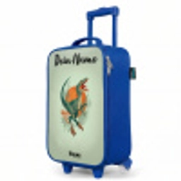 Dier - Dino - Natuur Kinderkoffer - Blauw klein -productfoto_schuin