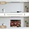 Het laatste avondmaal - Schilderij van Willem Key keuken achterwand spatscherm klein -voor_na_NL