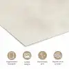 Wabi sabi - Plant - Beige poster papier klein -closeup_NL