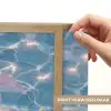 Vis - Water - Blauw - Licht Light Box met batterij (Wandlamp) middel -USP_websiteprintNL