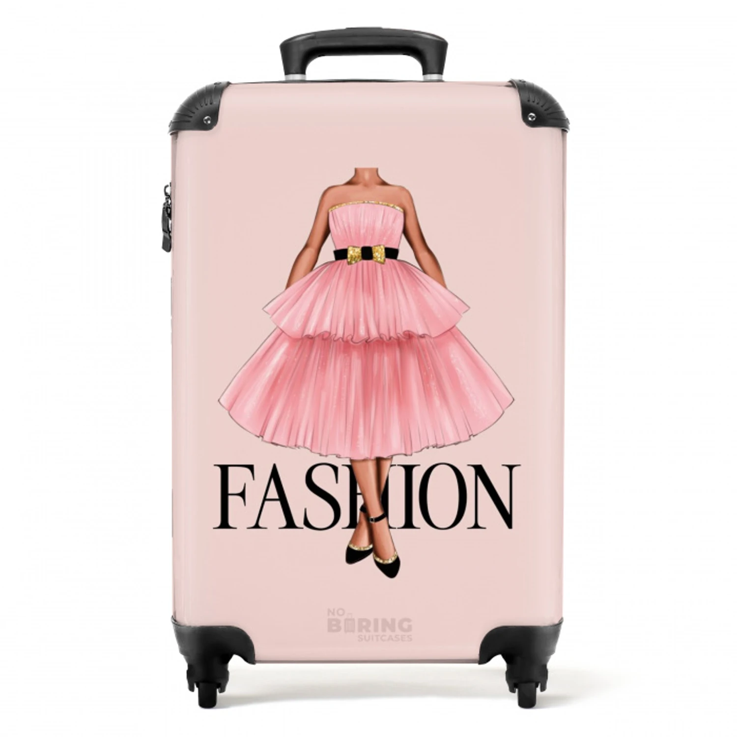 1 NBS - Handbagage koffer - Unisex middel -productfoto_recht