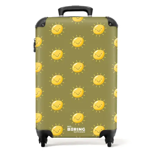 Sunny situation olijf NBS - Handbagage koffer - Unisex middel -productfoto_recht