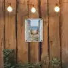 Deur naar de zee tuinposter los doek klein -sfeer1