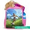 Voetbal - Jongen - Goal - Voetbaltenue Kinderrugzak - Roze middel -inhoud_NL