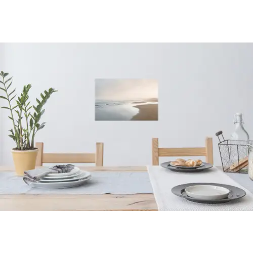Kustlijn - Strand - Oceaan Muursticker klein -eettafel