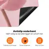 Bloem - Pioenroos - Roze Inductie beschermer vinyl 3mm klein -zzzzzzz-td-onderkant