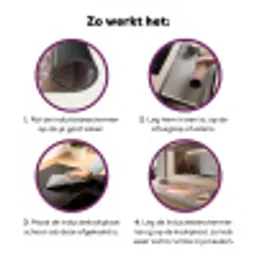 Groenling - Katjes - Lente - Natuur - Zacht Inductie beschermer vinyl 3mm klein -zzzzzzz-cc-werking