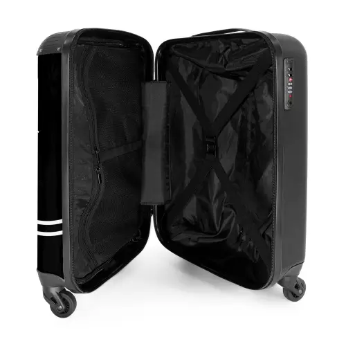 117 NBS - Handbagage koffer - Volwassenen Unisex middel -binnenkant