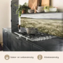 Illustratie - Landschap - Wit keuken achterwand 2 middel -usp_NL