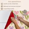 Bloemen - Hartjes - Patroon keuken achterwand spatscherm klein 900 -spatscherm_NL