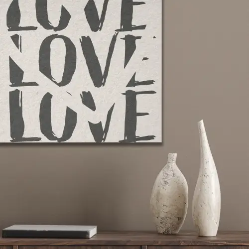 Love - Hart - Beige PET vilt klein -sfeer6_closeup