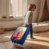 Valerio vlinderachtig Kinderkoffer - Blauw klein -sfeer1