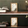 Japandi - Landschap - Beige Light Box met kabel (Tafellamp) klein -sfeer3