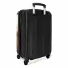 Lavendel lentehoorn Koffer - NBS - Handbagage middel -achterkant