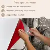 Eland - Auto - Gewei - Zwart - Wit keuken achterwand spatscherm klein -spatscherm_NL