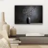 Takken - Vaas - Bolletjes - Wit canvas 2cm klein -sfeer6