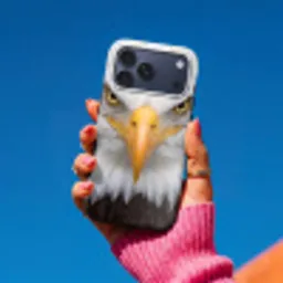 Amerikaans - Zeearend - Portret - Geel Toughcase MagSafe Apple iPhone 17 Pro Max klein -Sfeer1V