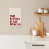 Rood - Quote - Kersen KitchenYeah - Keuken - Canvas klein -sfeer1