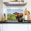 Koe - Weide - Bloemen Inductie beschemer met haakjes klein -sfeer2
