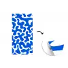 Vormen - Abstract - Blauw - Golven fotobehang vinyl groot -3d