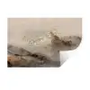 Berglandschap - Mist  - Penseelstreken Muursticker klein -3d