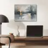 Kunst - Grijs - Goud - Abstract PET vilt klein -sfeer5