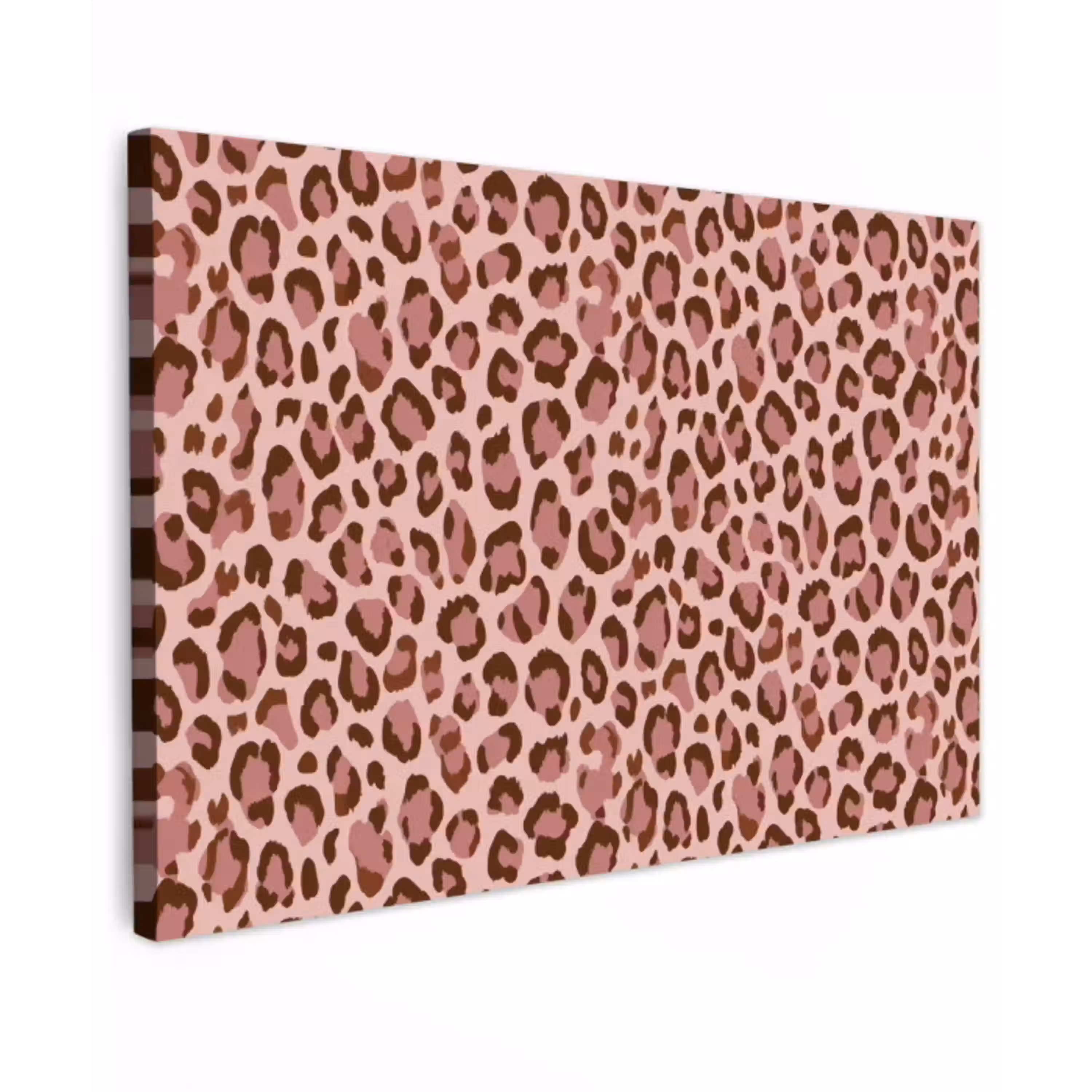 Luipaard - Patroon - Roze canvas 2cm klein 34 -z3d
