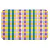 Ruit - Patroon - Kleurrijk WCmat klein 1009 -3d