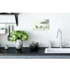 Terras - Illustratie - Groen Muursticker klein -keuken