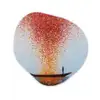 Wolk - Confetti - Boot - Wateroppervlakte Wandcirkel Organisch Forex 3mm klein -3d