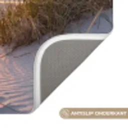 Strand - Zonsondergang - Natuur - Landschap Badmat klein -USP_AntislipNL