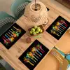 Lepels - Kruiden - Modern - Graffiti - Verf - Kleurrijk Placemat vinyl groot -zzsfeer5_Kitchenyeah-website