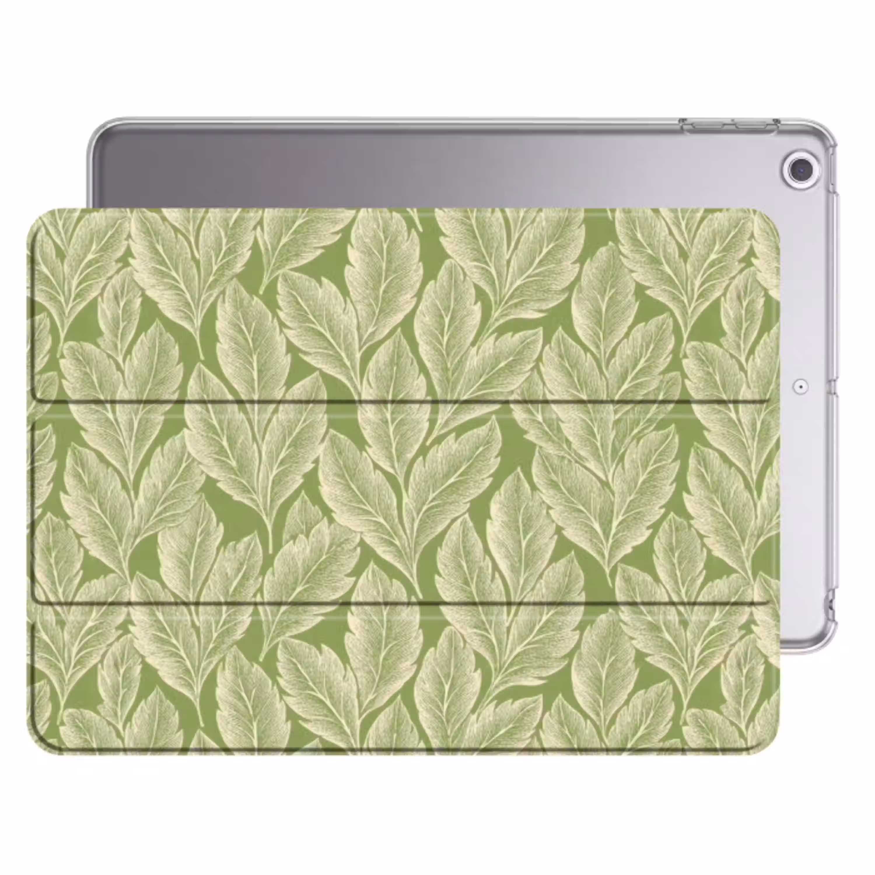 Groen - Botanisch - Bladeren - Vintage - Patroon Apple iPad 2017 middel 1172 -threedimensional_3d_global